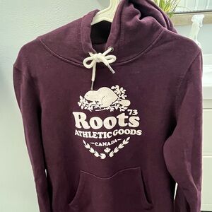 Roots Burgundy Athletic Hoodie